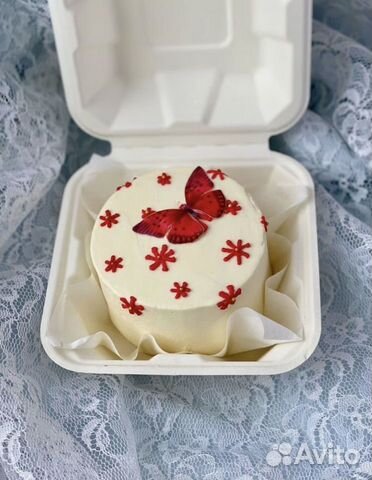 Упаковка для бенто торт сахарный тростник