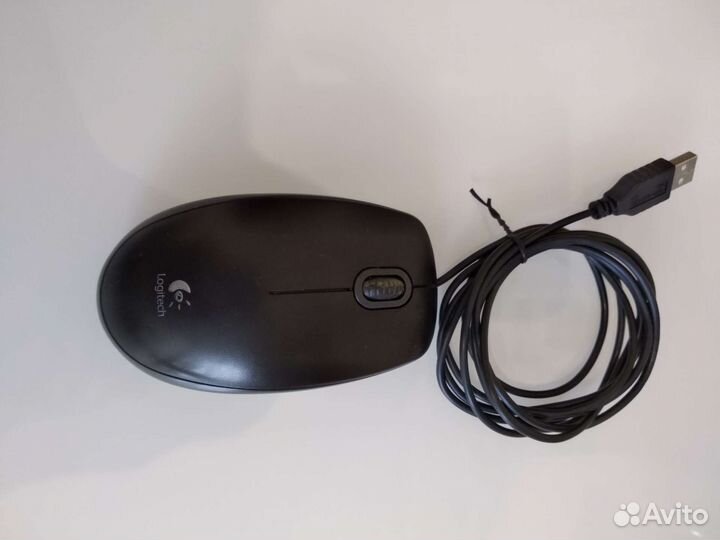 Мышь проводная Logitech