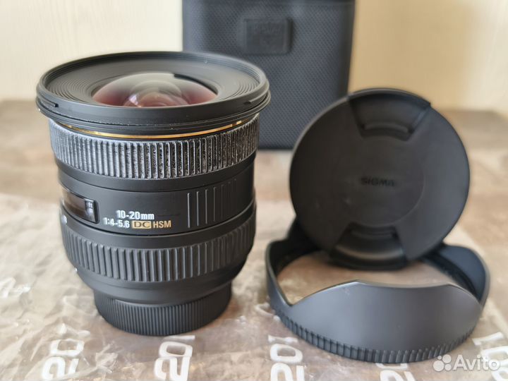 Объектив Sigma 10-20 mm с байонетом Nikon F