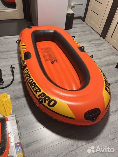 Лодка надувная intex explorer pro 200