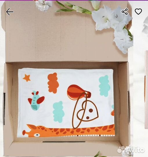 Фотоплед для новорожденного малыша фотосесс