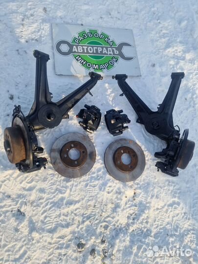 Комплект тормозов BMW E30 2.5 после переборки