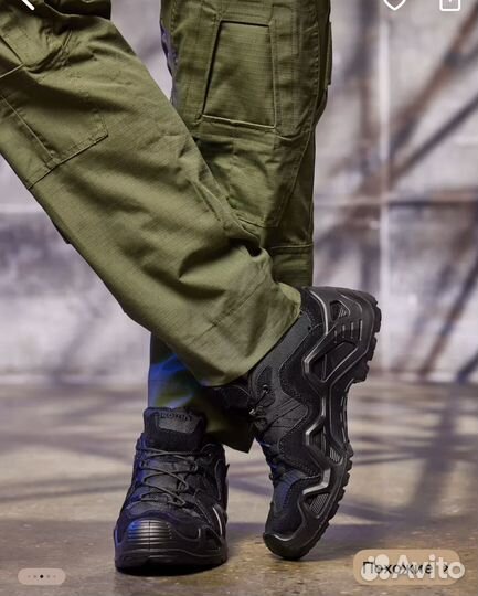 Тактические ботинки lowa зима