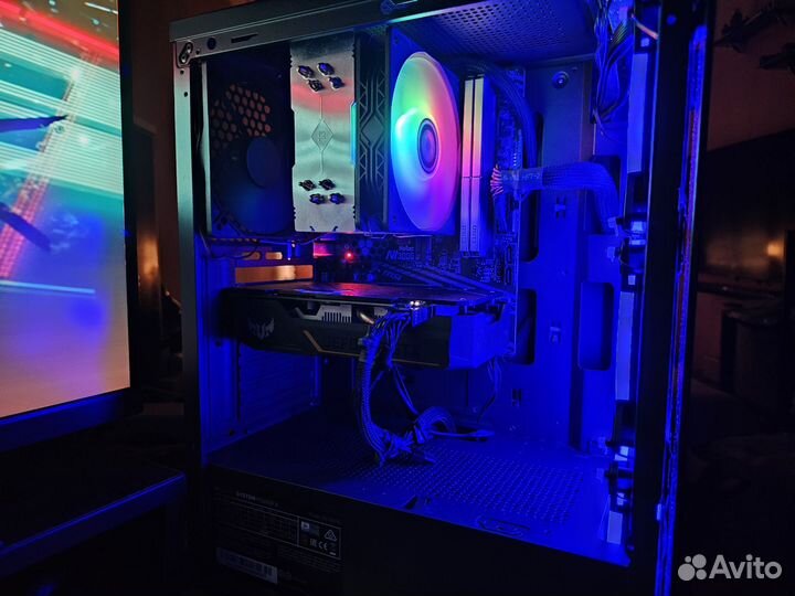 Игровой компьютер ryzen 5 5500 GTX 1660TI