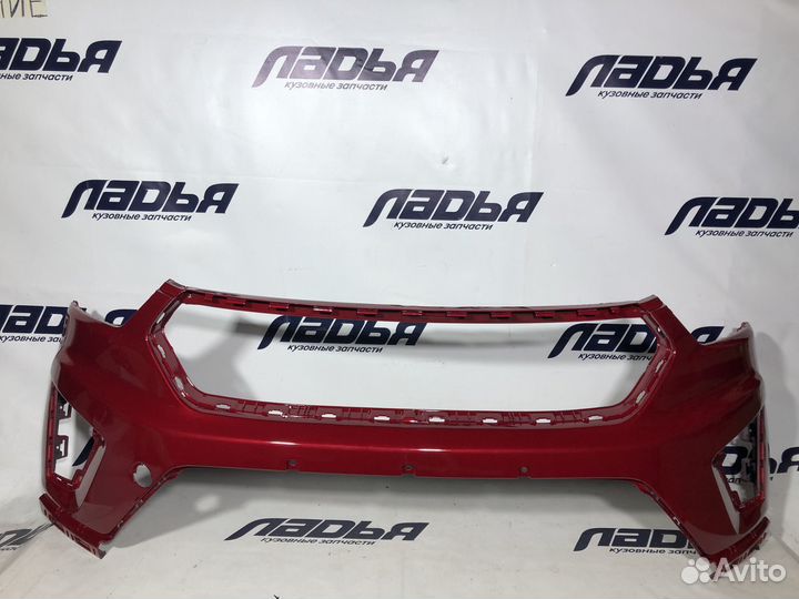 Бампер Hyundai creta(IX25) передний Красный R4R