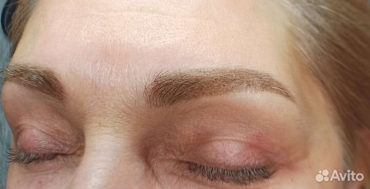 Перманентный макияж бровей губ и век татуаж