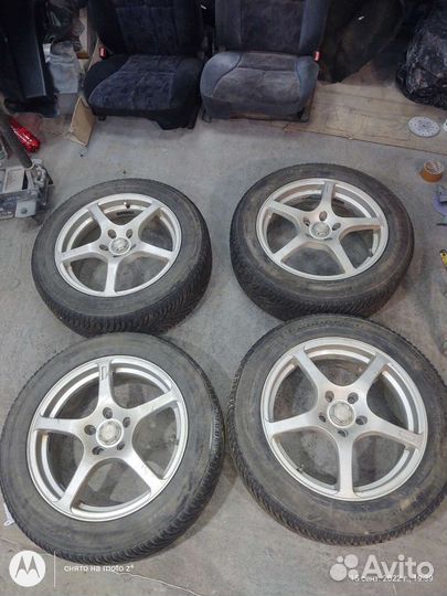 Колеса r17 axiac, резина BFGoodrich зима