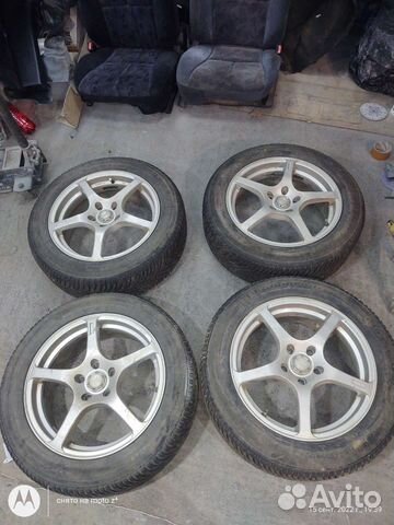 Колеса r17 axiac, резина BFGoodrich зима