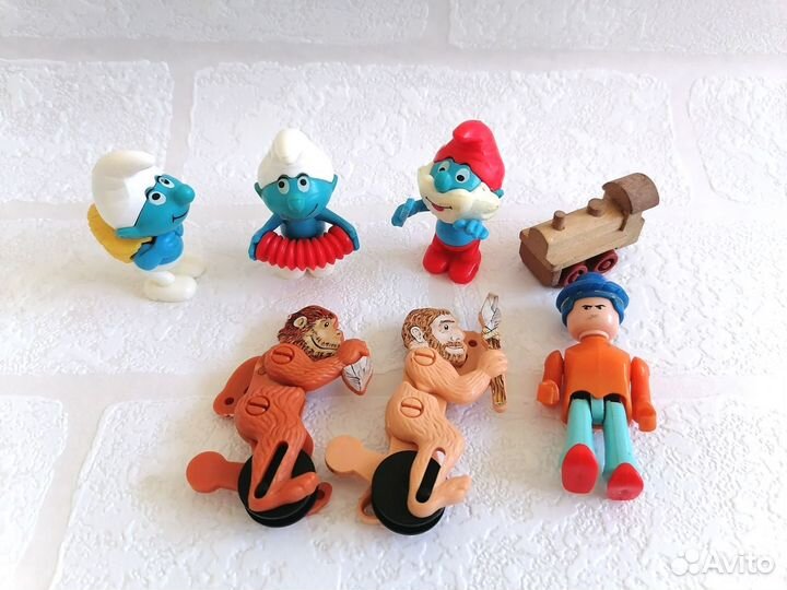 Игрушки из киндера 90х