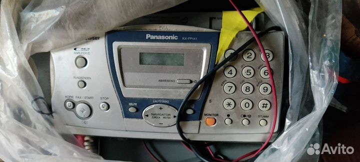 Телефон факс panasonic