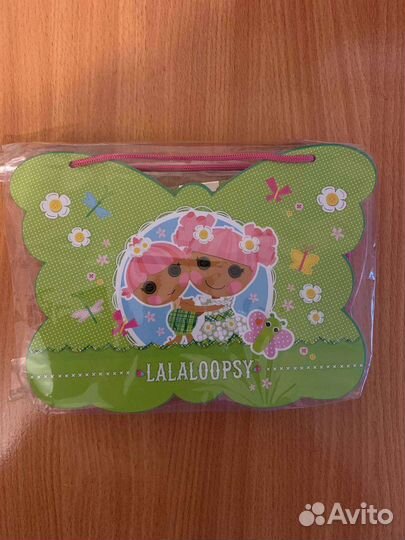Блокнот-ежедневник с замком lalaloopsy подарочный