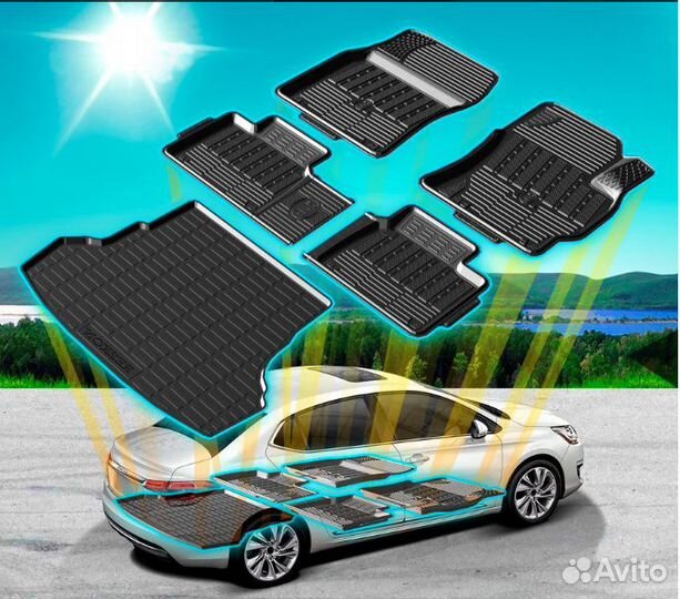 Коврик Mitsubishi Pajero Sport 2008-2015