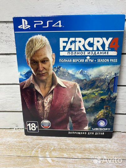 FarCry4 полное издание +season pass Ps4 б.у