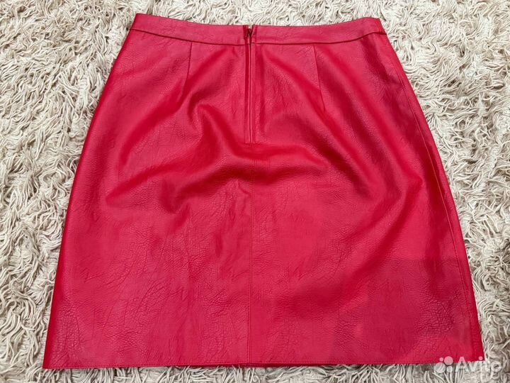 Кожаная юбка orsay 46 размер