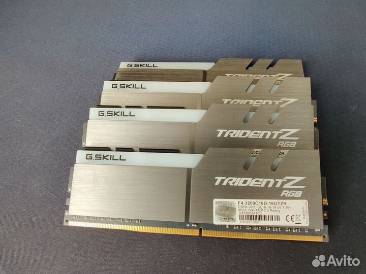 G.Skill Trident Z RGB 16GB DDR4 16gtzr