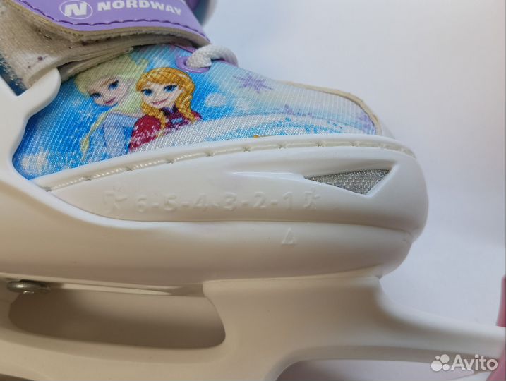 Коньки детские, раздвижные, 26-31 размер