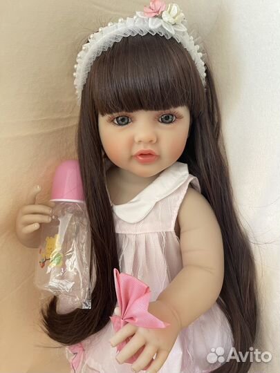 Кукла Реборн 55 см реалистичная