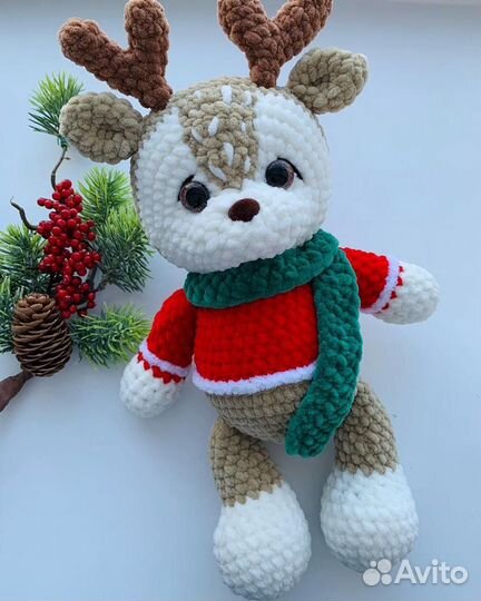 Вязаные игрушки ручной работы