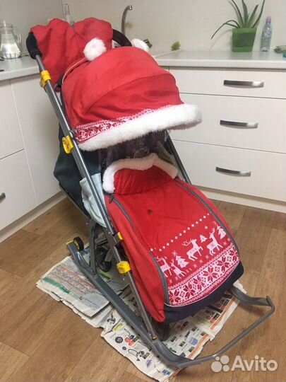 Санки коляска