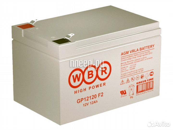 WBR 12V 12Ah GP12120