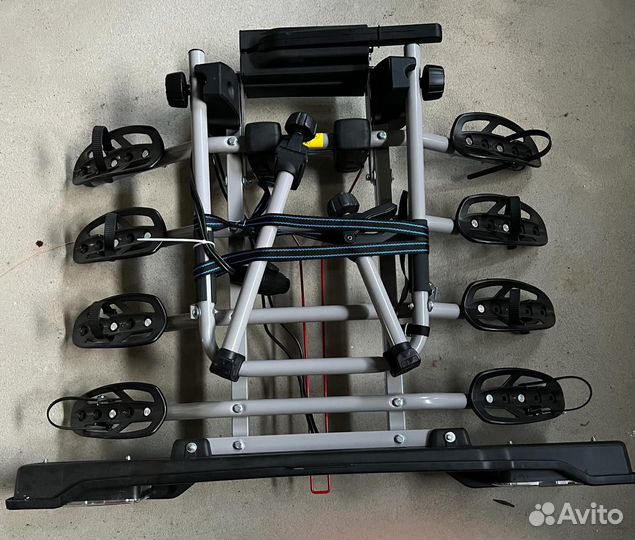 Крепление для 4-х велосипедов на фаркоп peruzzo pa