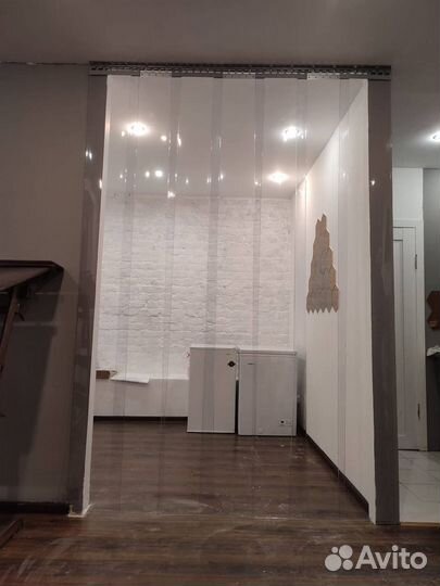 Пвх-завеса, полосовая штора на проем