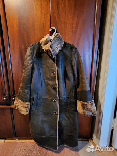 Дубленка натуральная женская 46 48