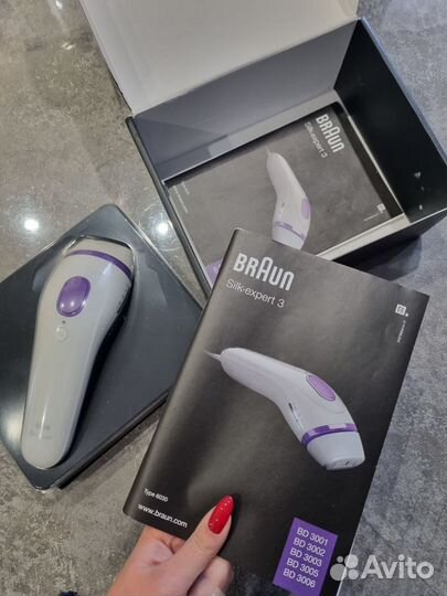 Фотоэпилятор braun silk expert 3