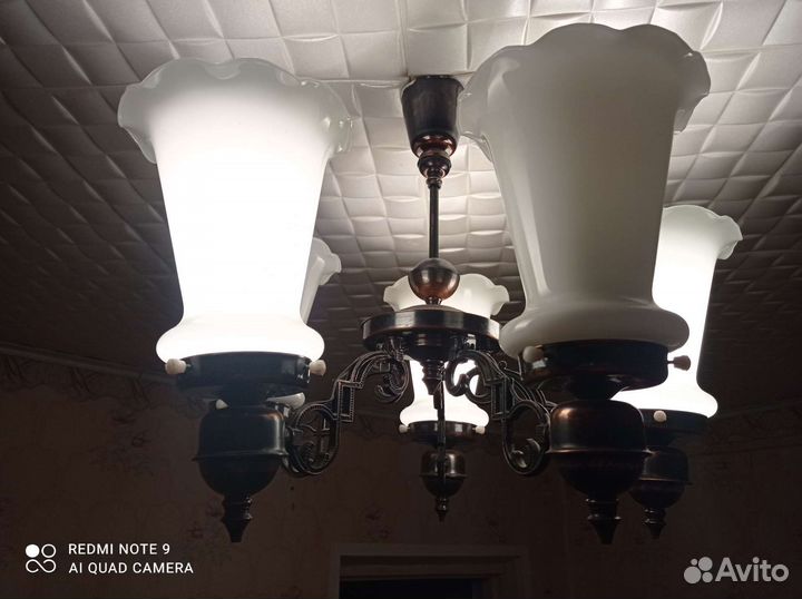 Люстра старинная