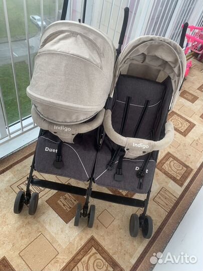 Коляска для двойни