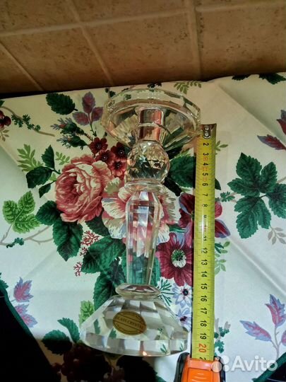 Хрустальный подсвечник