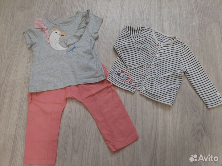 Летние вещи пакетом 86 92