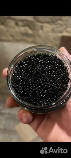 Черная икра палтуса и красная икра