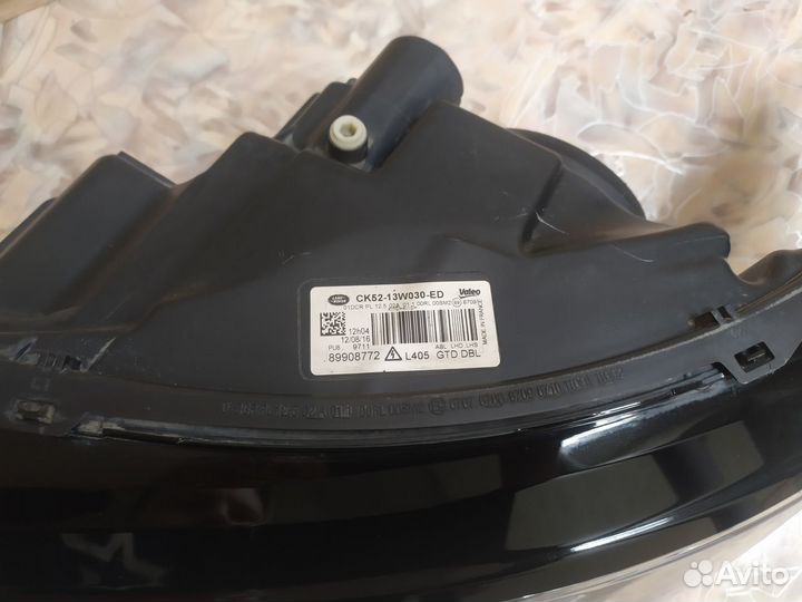 Фара левая Range Rover 4 L405 vogue