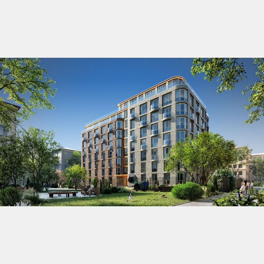 2-к. квартира, 104,1 м², 2/7 эт.