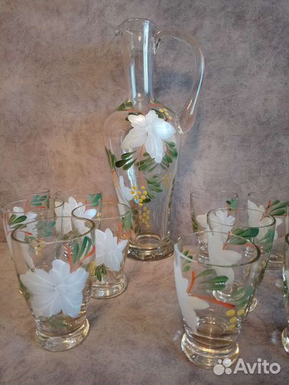 Набор кувшин и стаканы