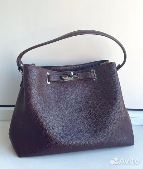 Сумка женская искусственная кожа малиновая