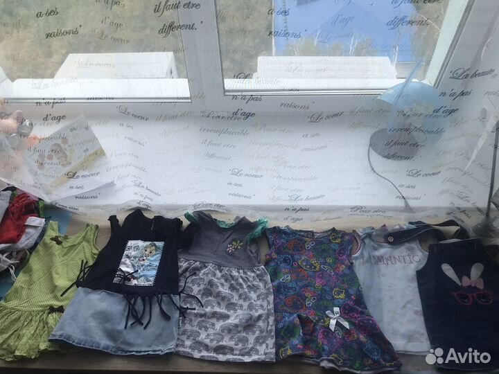 Детские вещи на девочку от 1-2 года