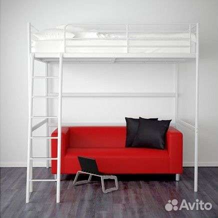 Кровать-чердак икеа свэрта