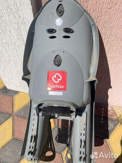 Детское велокресло на багажник hamax