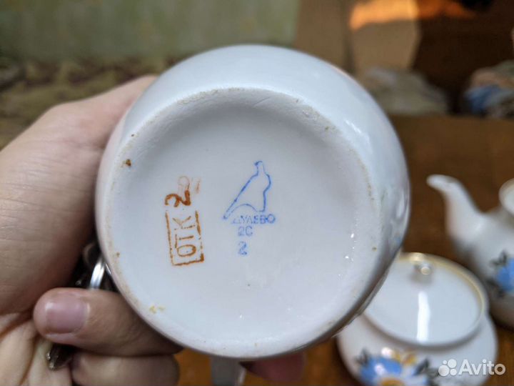 Чайный сервиз Дулево СССР