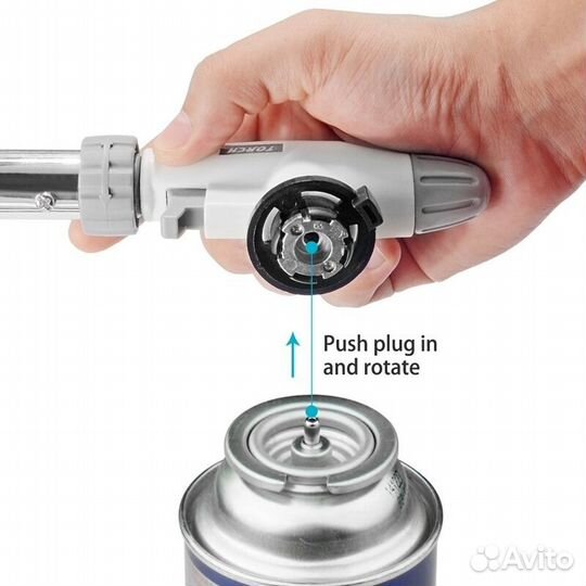 Горелка газовая. Регулировка силы и формы пламени