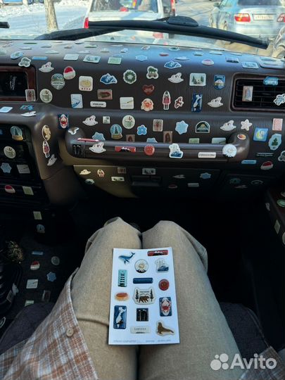 3D стикеры на машину