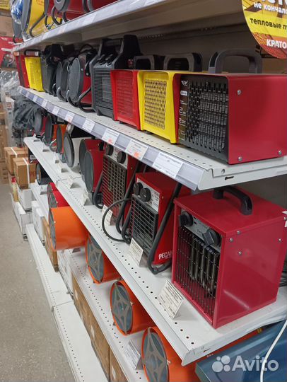 Пушка электрическая обогрев 40м2 E 2-300 L Кратон