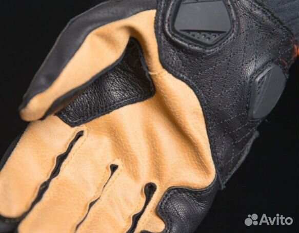 Мотоперчатки Icon Hypersport Short чёрные