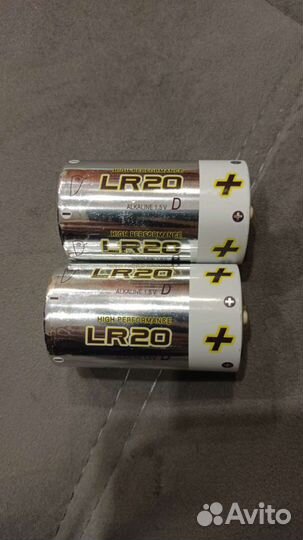 Аккумулятор Duracell LR20 1.5v