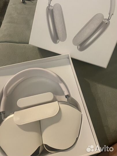 Airpods max silver новые