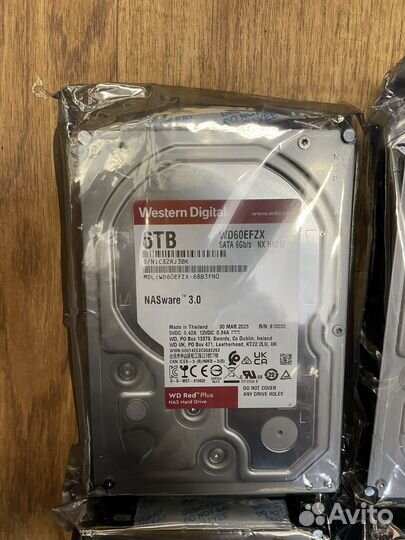 Жесткий диск WD Red 6tb