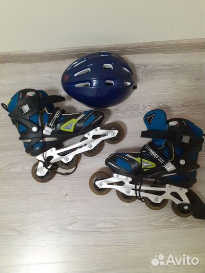 Ролики,шлем в комплекте