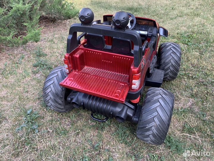 Детский электромобиль ford ranger monster truck